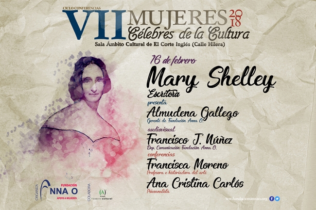 Una conferencia sobre la escritora Mary Shelley abre el ciclo "Mujeres Célebres 2018"