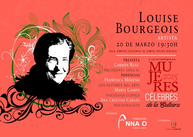 Una conferencia sobre Louise Bourgeois abrirá IV ciclo Mujeres Célebres de la Cultura