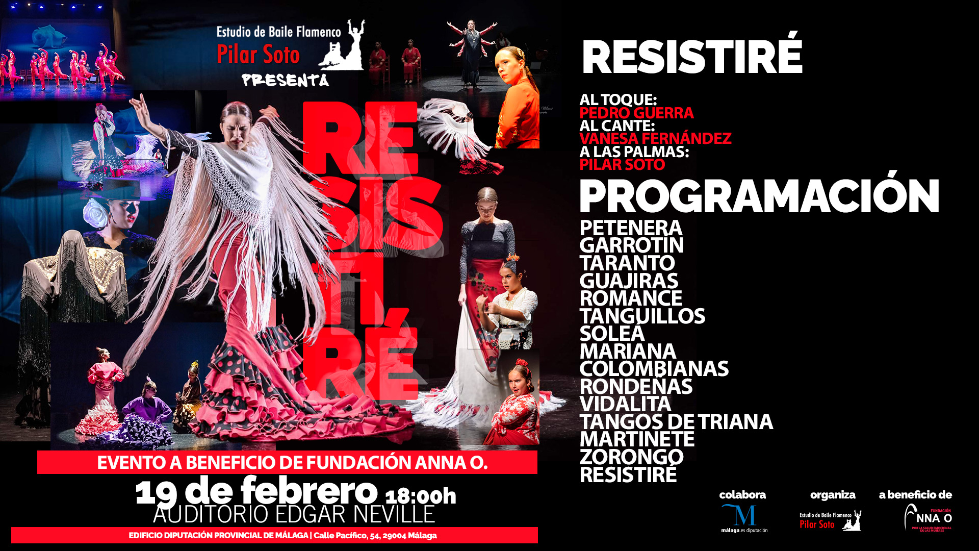 cartel baile cuadrado horizontal programa