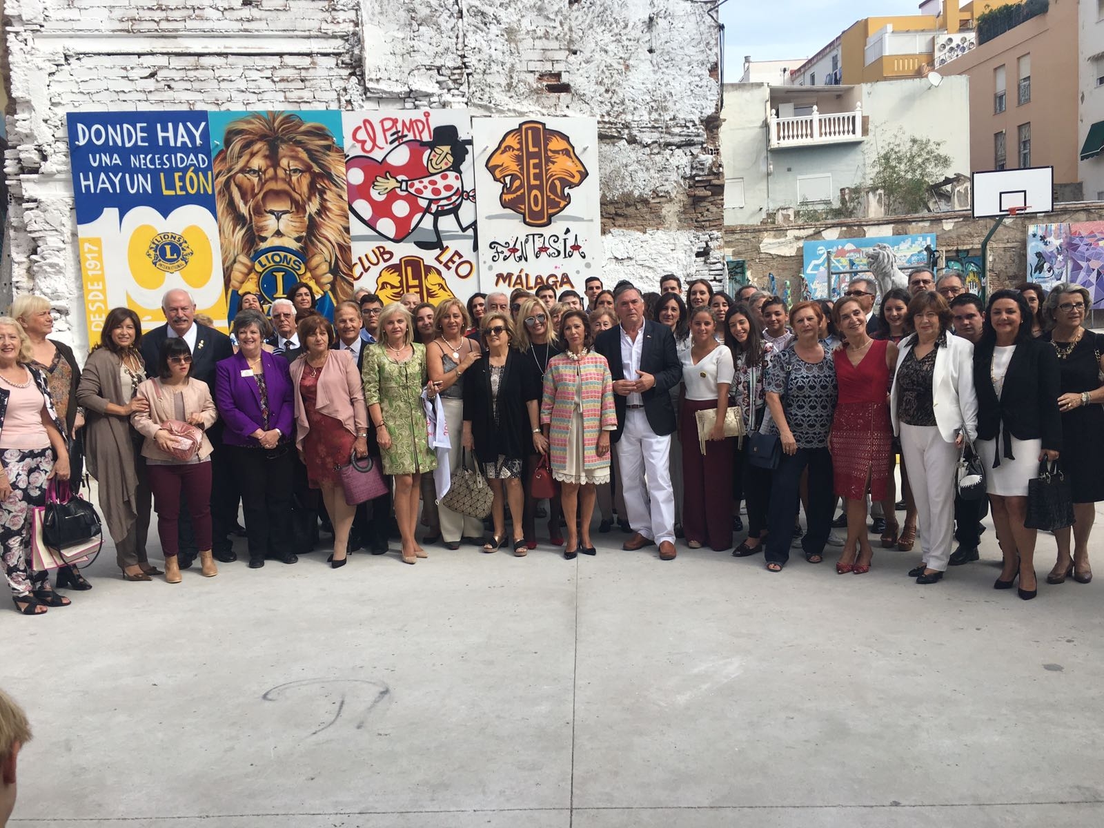 Fundación Anna O. en la conmemoración en Málaga del Centenario del Club de Leones