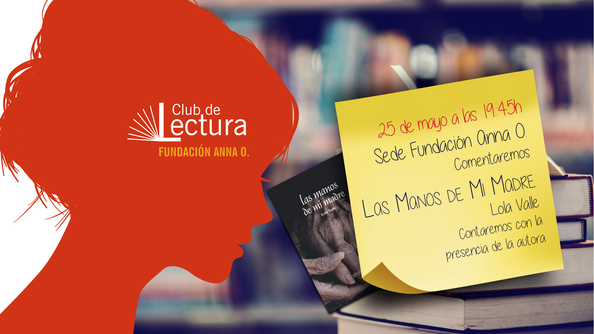 Club de lectura Fundación Anna O.  25 de mayo