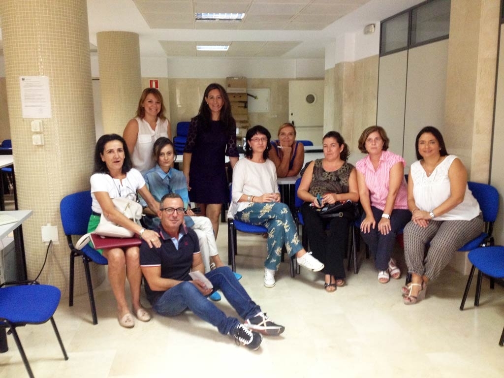 Reunión con trabajadoras sociales de Centros de Salud de Málaga y Provincia