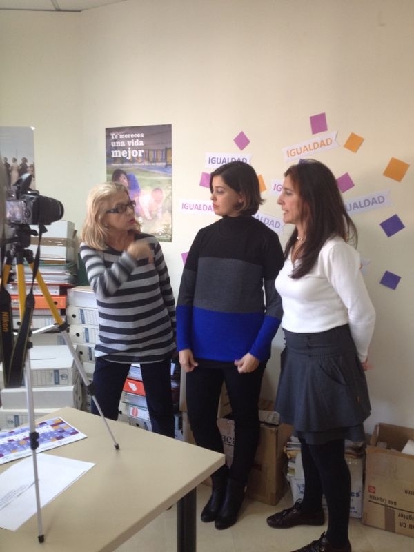 Fundación Anna O. participa en el video contra la violencia de género realizado por el IAM en Málaga