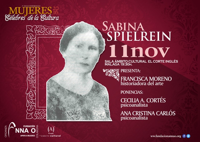 Una conferencia sobre Sabina Spielrein cierra el ciclo Mujeres Célebres de la Cultura 2016