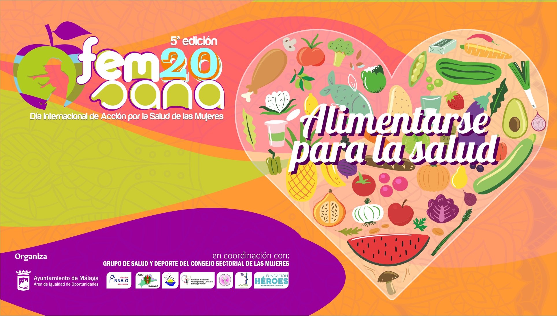 Femsana 2020 se celebrará de forma virtual con la difusión de cinco vídeos sobre alimentación para la salud