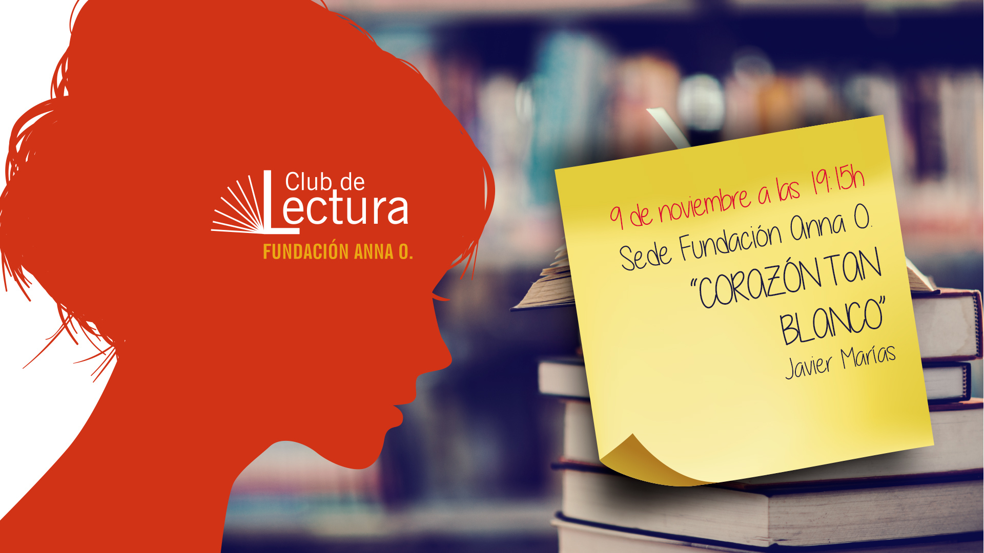 Club de Lectura Fundación Anna O 9 de noviembre