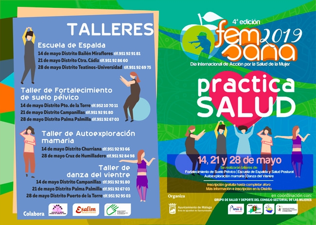 Femsana 2019 ofrecerá 11 talleres en los distritos para fomentar las prácticas saludables