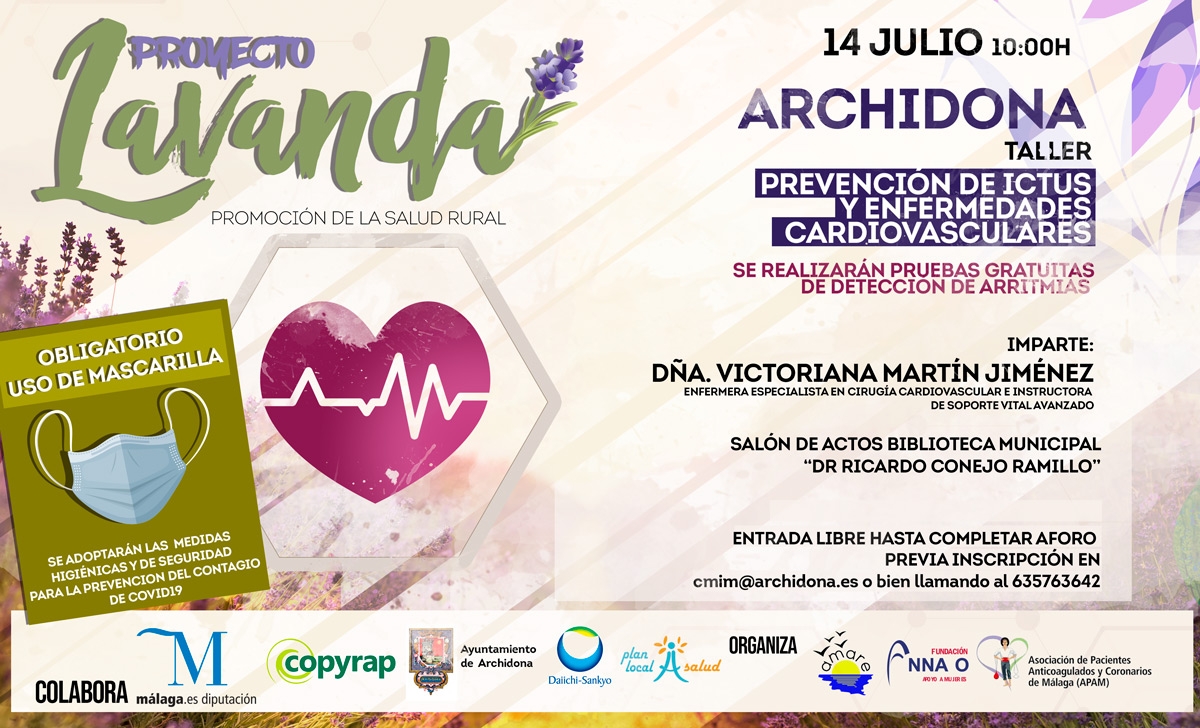 Nuevas fechas para el proyecto Lavanda que se celebrará en Archidona y Campillos