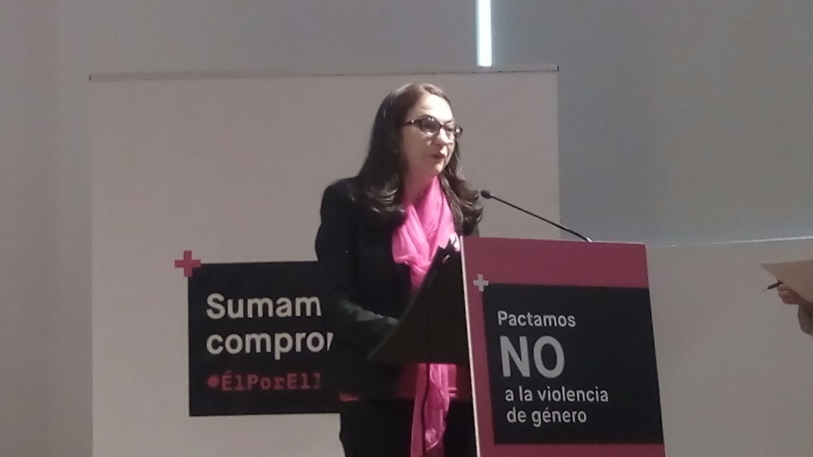 Fundación Anna O. en el acto de adhesión a la campaña de la ONU #HeForShe