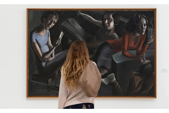 Fundación Anna O. en la inauguración de “Somos plenamente libres. Las mujeres artistas y el surrealismo'