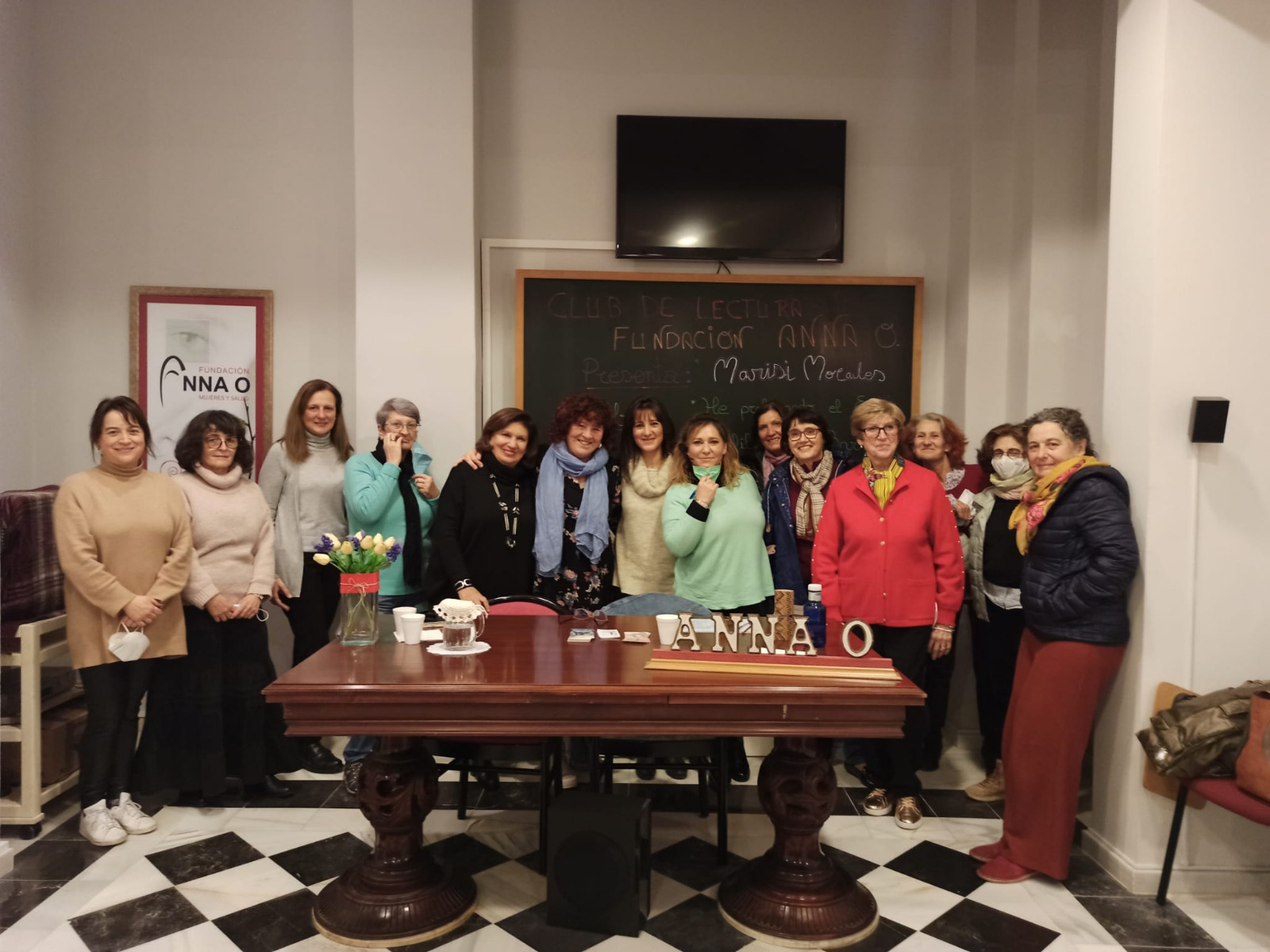 Club de Lectura Fundación Anna O. Encuentro con Marisi Morales
