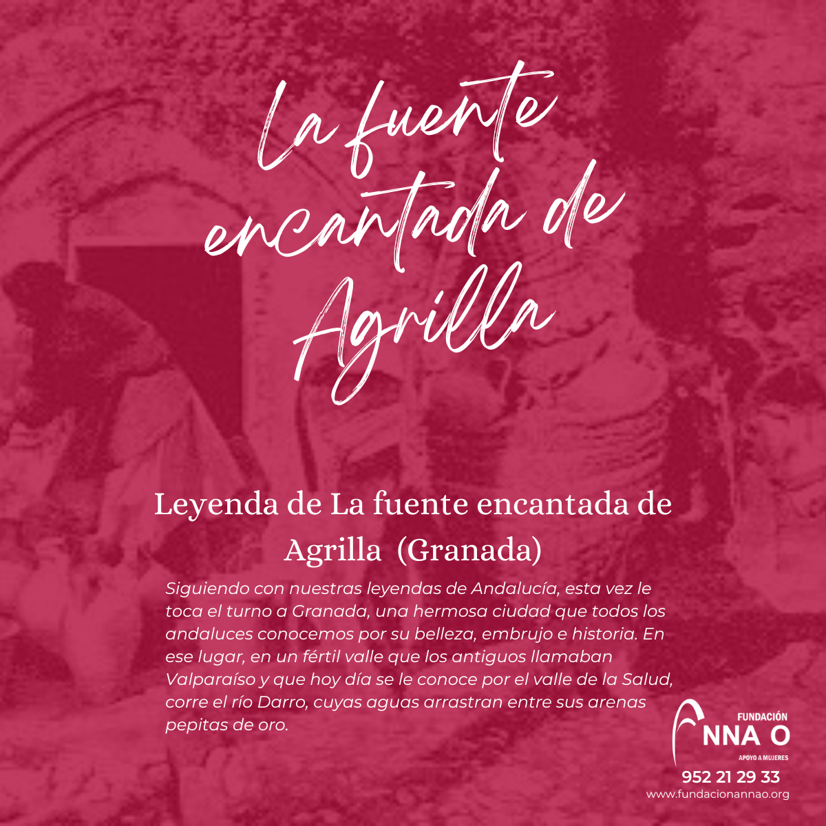 Leyendas: La fuente encantada de Agrilla