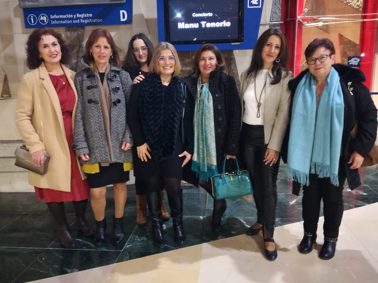 Representación de mujeres de Anna O. en el concierto de Manu Tenorio