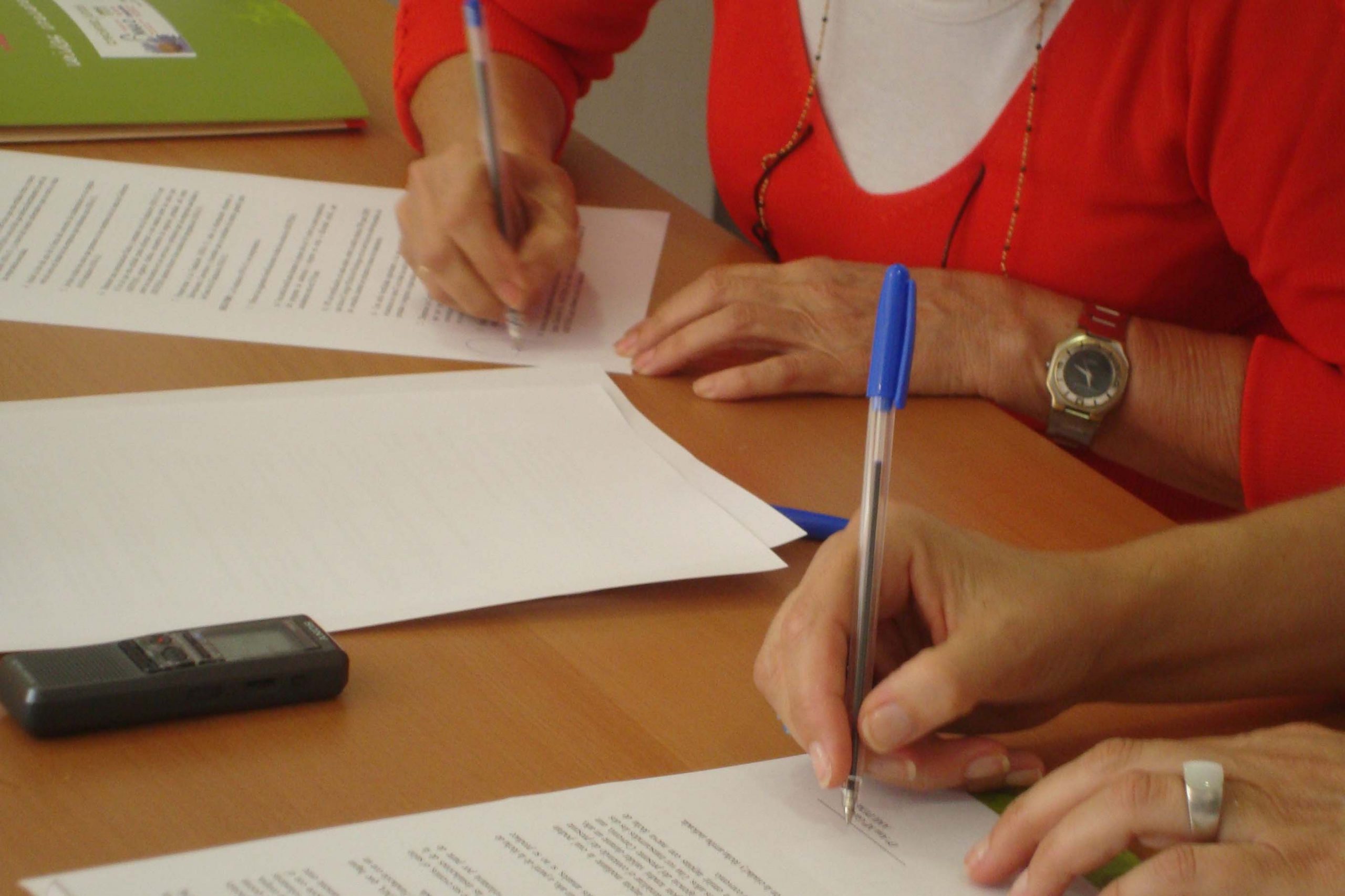 Rueda de prensa para la firma del convenio de colaboración entre ANNA O. y Amupema