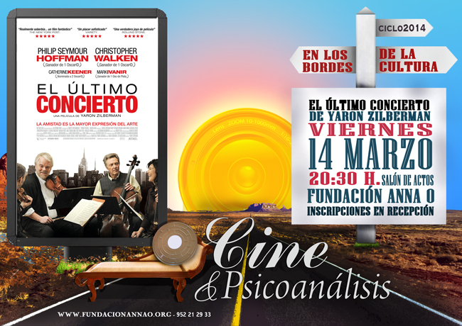 EL ÚLTIMO CONCIERTO 14 DE MARZO 20:30 CICLO DE CINE Y PSICOANÁLISIS